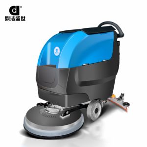 鼎洁盛世工业车间手推式洗地机手扶式商用拖地机锂电瓶DJ530M