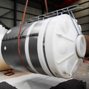 1000L立式水塔储水罐15吨30吨滚塑蓄水桶牛筋加厚20吨塑料水箱