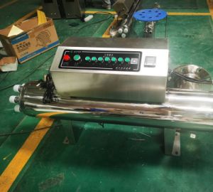 二次供水不锈钢过流式紫外线杀菌器鑫冠宇GYC-UVC-480