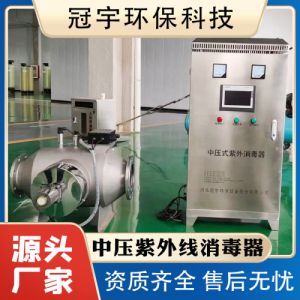 冠宇牌3KW泳池中压紫外线消毒设备全波段杀菌灯可选